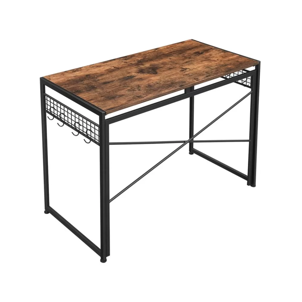 Fashion SONGMICS Computertisch mit 8 Haken 100 x 50 cm