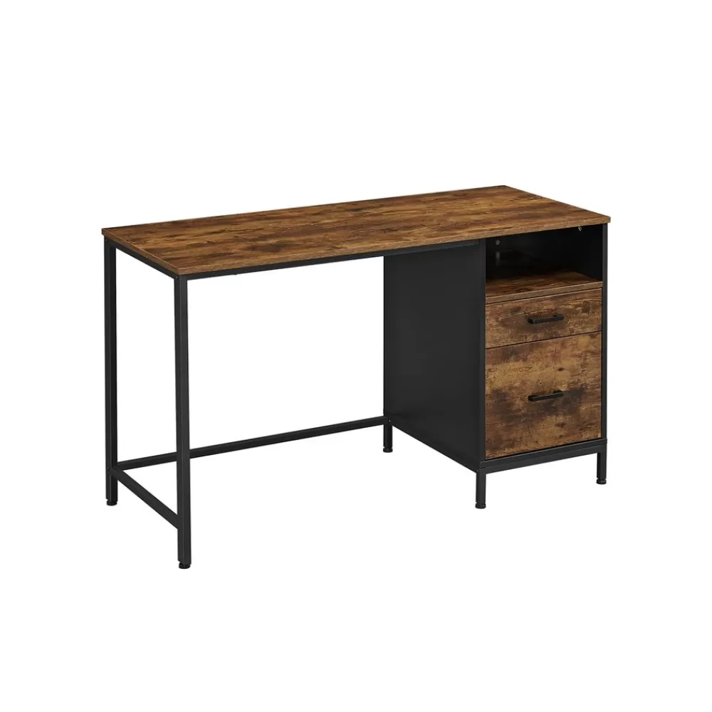 Best Sale SONGMICS Computertisch mit Aktenschrank