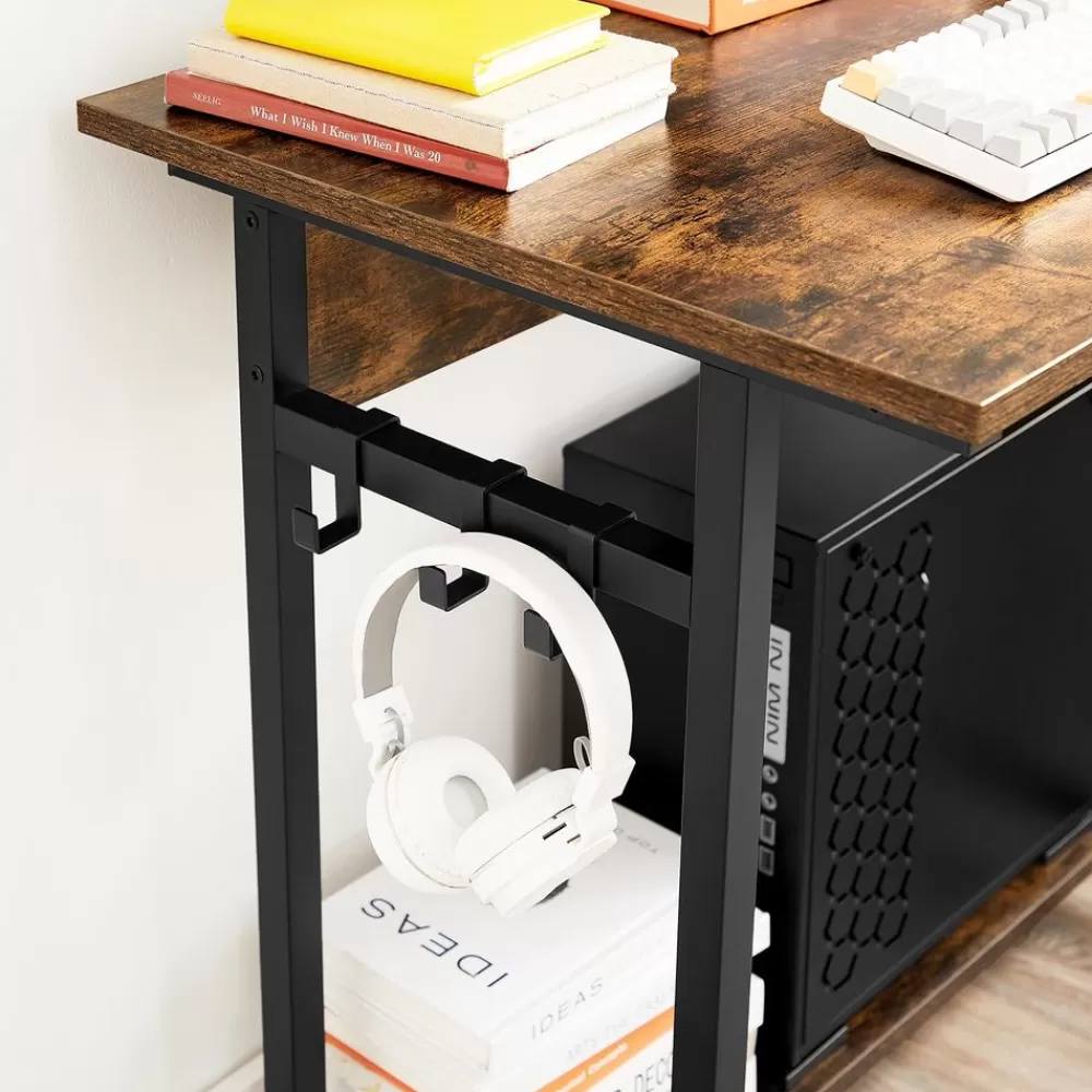 computertisch_mit_rollen__x__cm_4.webp Best SONGMICS Computertisch mit Rollen 80 x 50 cm