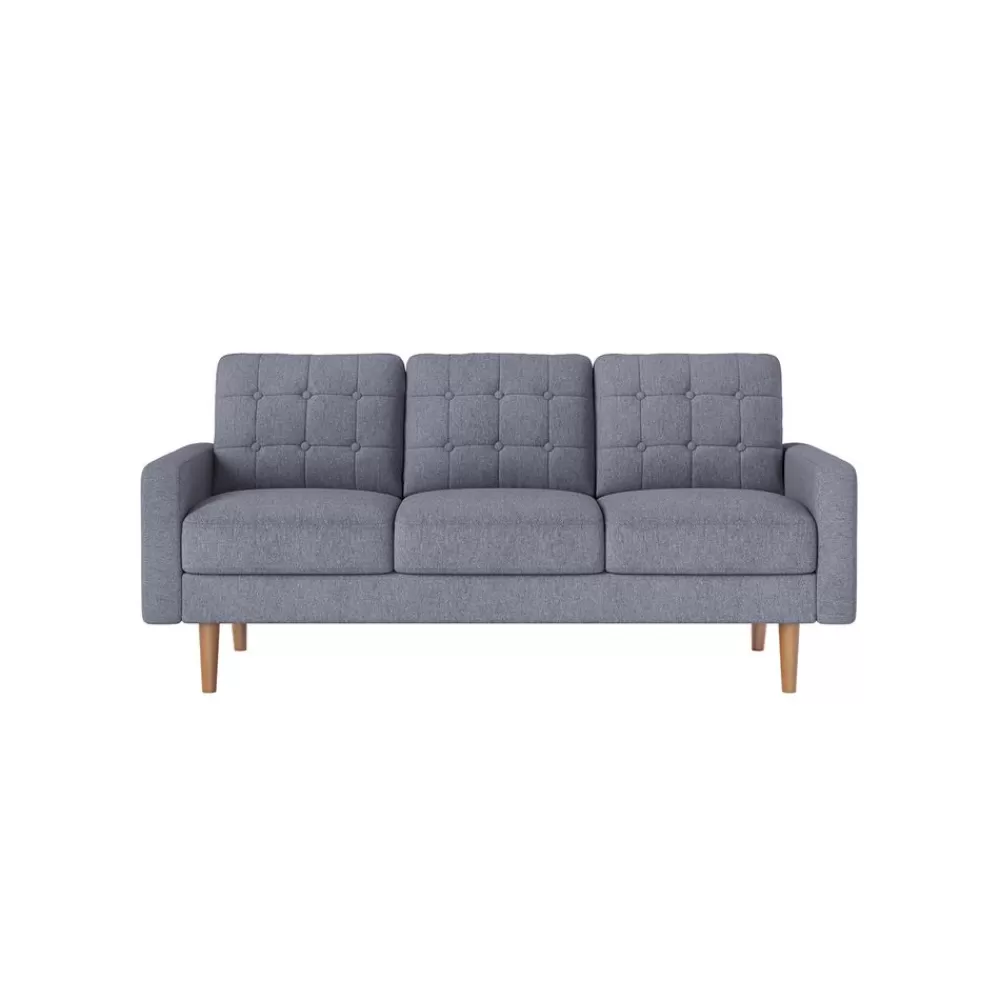 Cheap SONGMICS Couch fürs Wohnzimmer grau