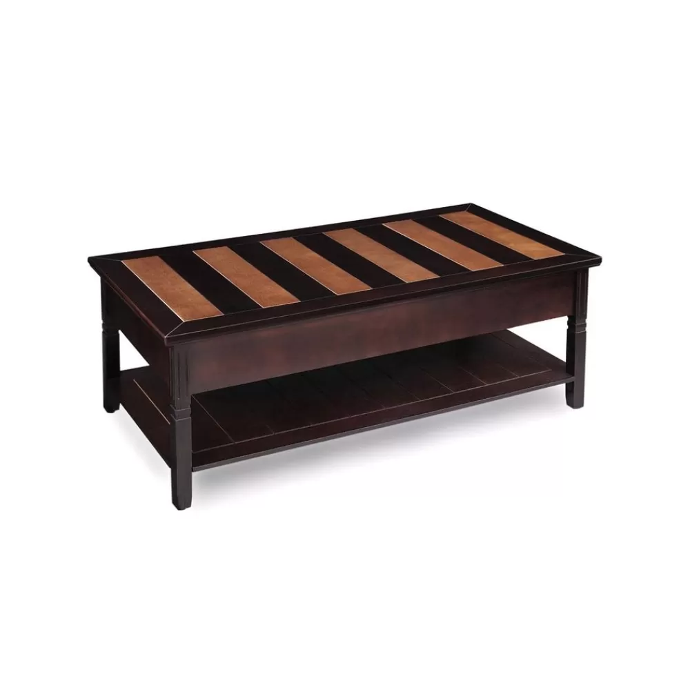 Cheap SONGMICS Couchtisch 2 Schubladen Kolonialstil