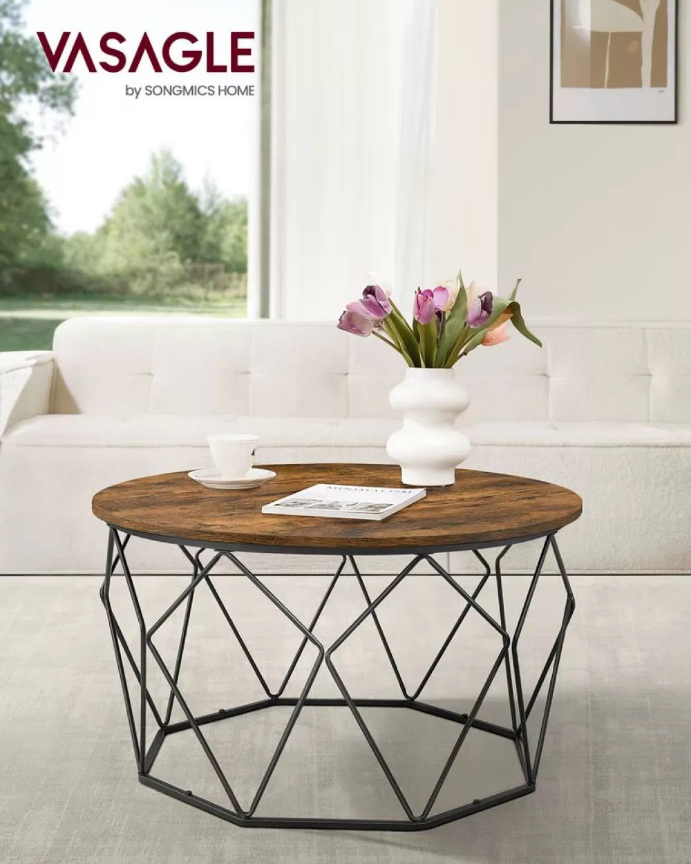 Outlet SONGMICS Couchtisch fürs Wohnzimmer