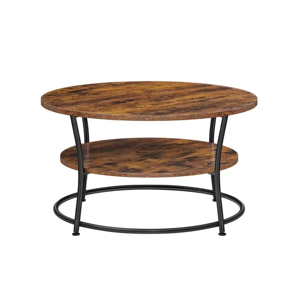 Discount SONGMICS Couchtisch mit 2 Ablagen
