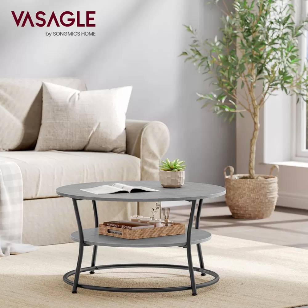 couchtisch_mit__ablagen_7.webp Discount SONGMICS Couchtisch mit 2 Ablagen