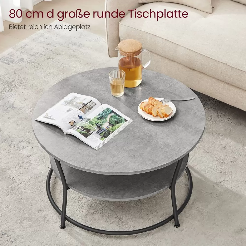 couchtisch_mit__ablagen_8.webp Discount SONGMICS Couchtisch mit 2 Ablagen