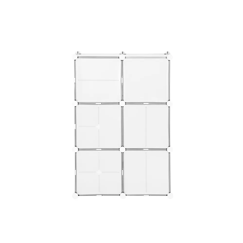 Best Sale SONGMICS DIY-Steckregalsystem 14 Fächer Weiß