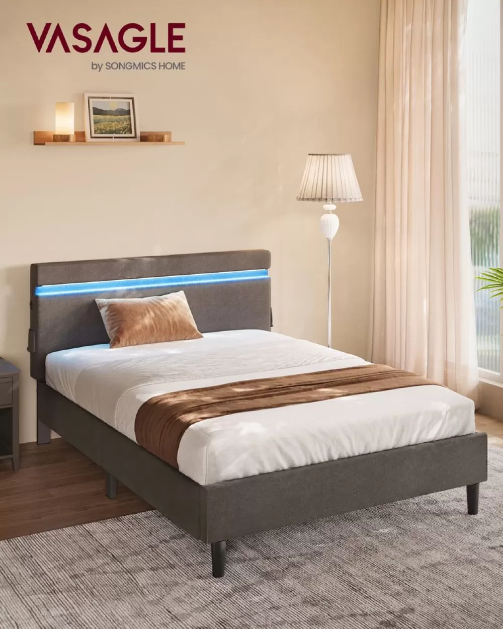 doppelbett_aus_metall__x__cm__ledbeleuchtung_dunkelgrau_9.webp Flash Sale SONGMICS Doppelbett aus Metall 140 x 190 cm LED-Beleuchtung dunkelgrau
