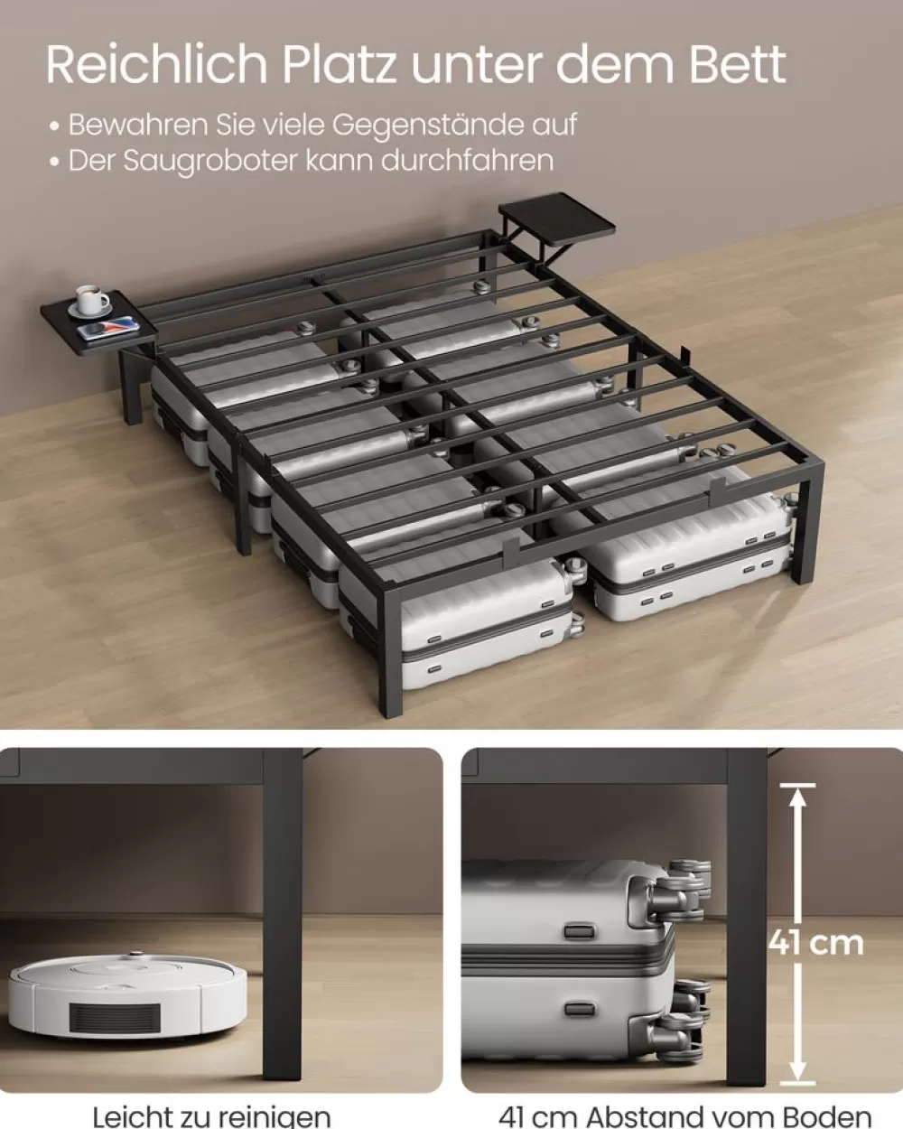 doppelbettgestell_aus_metall_fr__x__cm_matratze_3.webp Cheap SONGMICS Doppelbettgestell aus Metall für 190 x 140 cm Matratze
