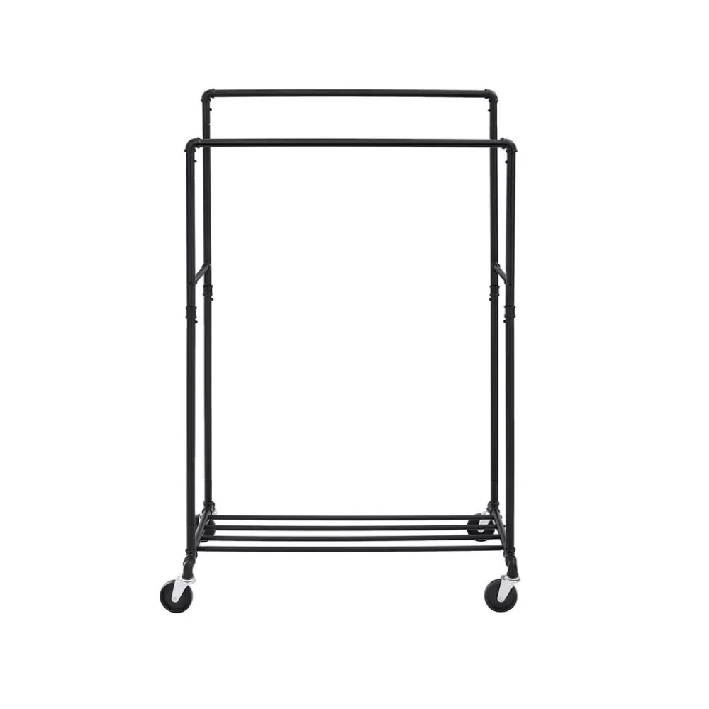 Best SONGMICS Doppelkleiderstange Wasserrohr-Design