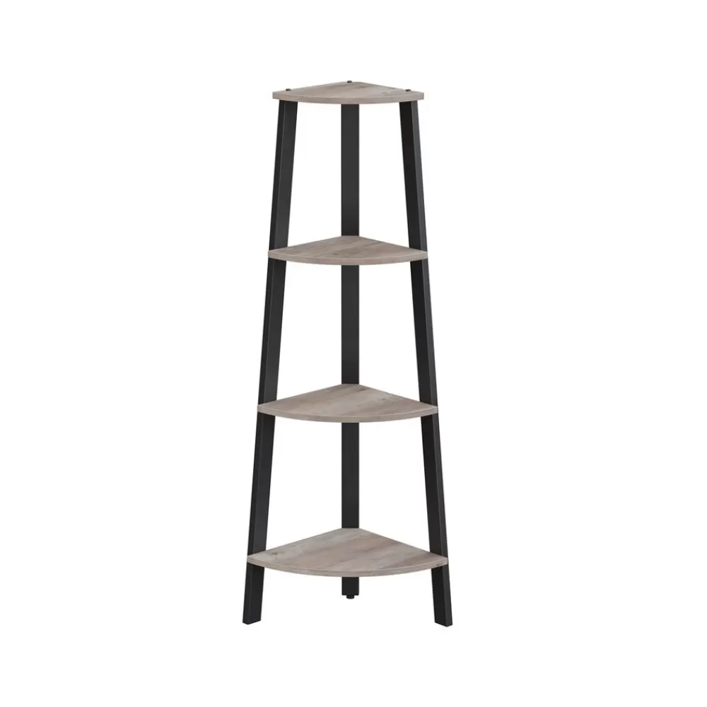 Discount SONGMICS Eckregal mit 4 Ablagen