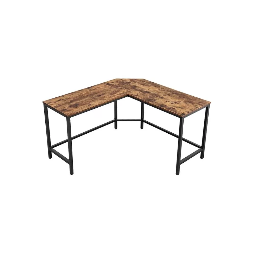 Best Sale SONGMICS Eckschreibtisch Vintagebraun