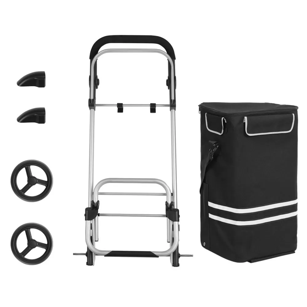 einkaufstrolley__l_schwarz_3.webp Discount SONGMICS Einkaufstrolley 35 L Schwarz