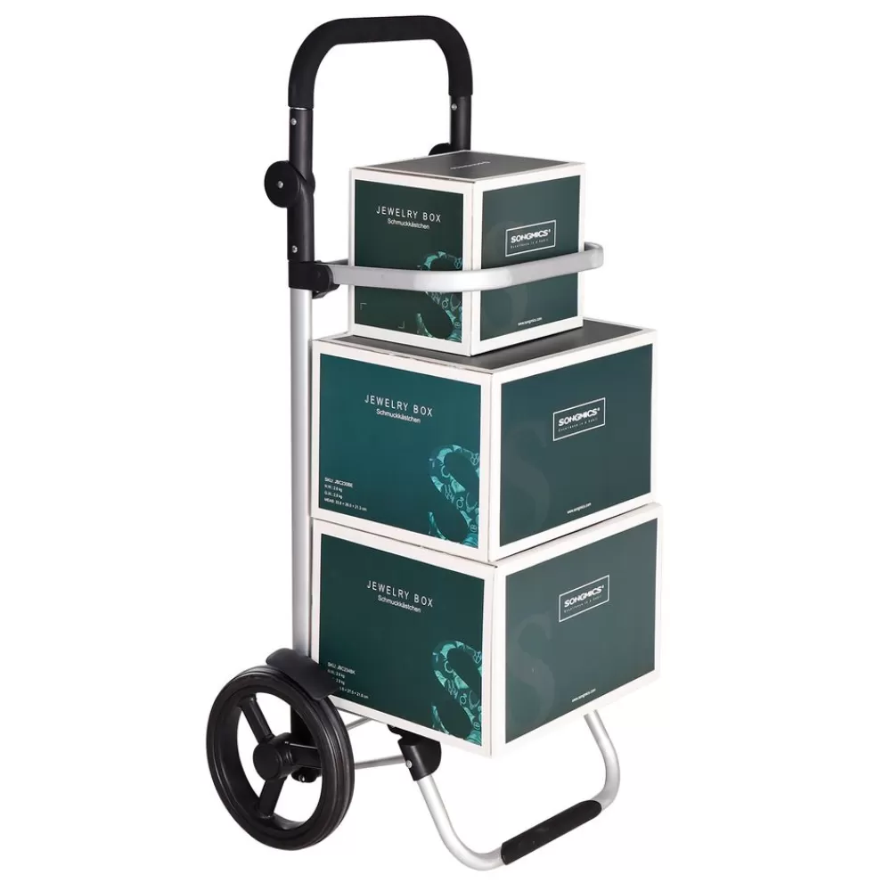 Best SONGMICS Einkaufstrolley mit einer 40-Liter-Tasche