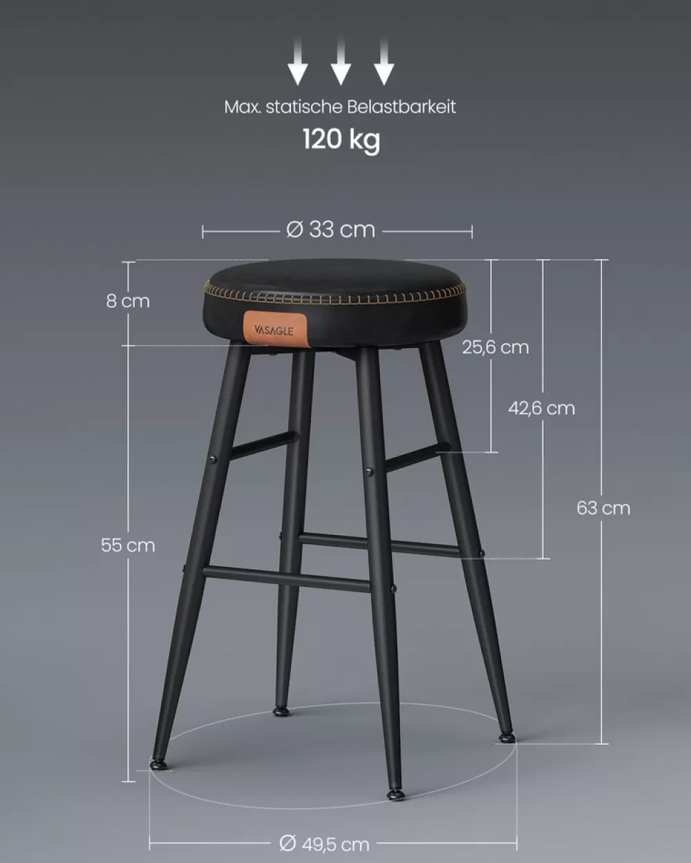 ekho_kollektion__barhocker_17.webp Hot SONGMICS EKHO Kollektion - Barhocker