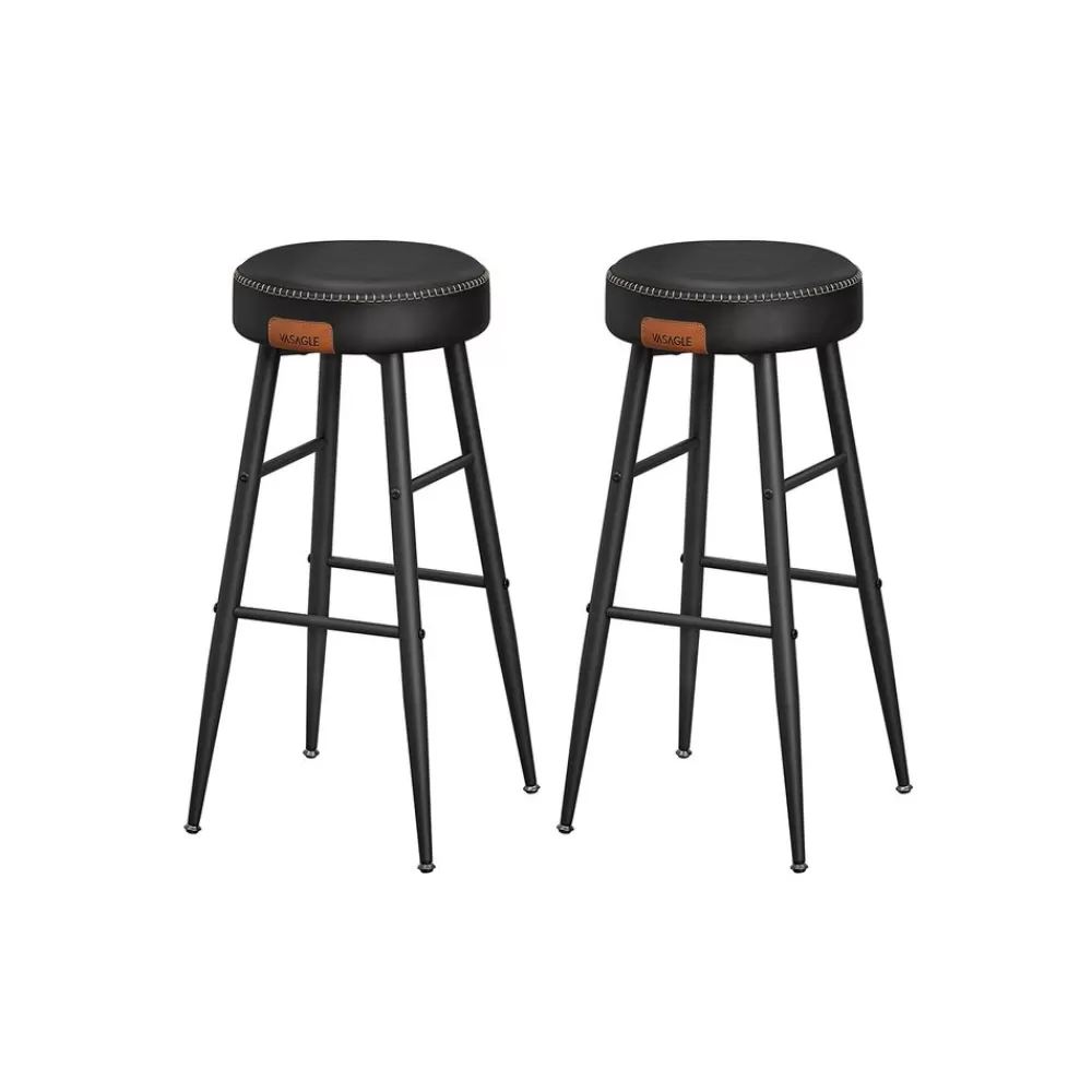 Shop SONGMICS EKHO Kollektion - Barhocker 2er Set basisschwarz