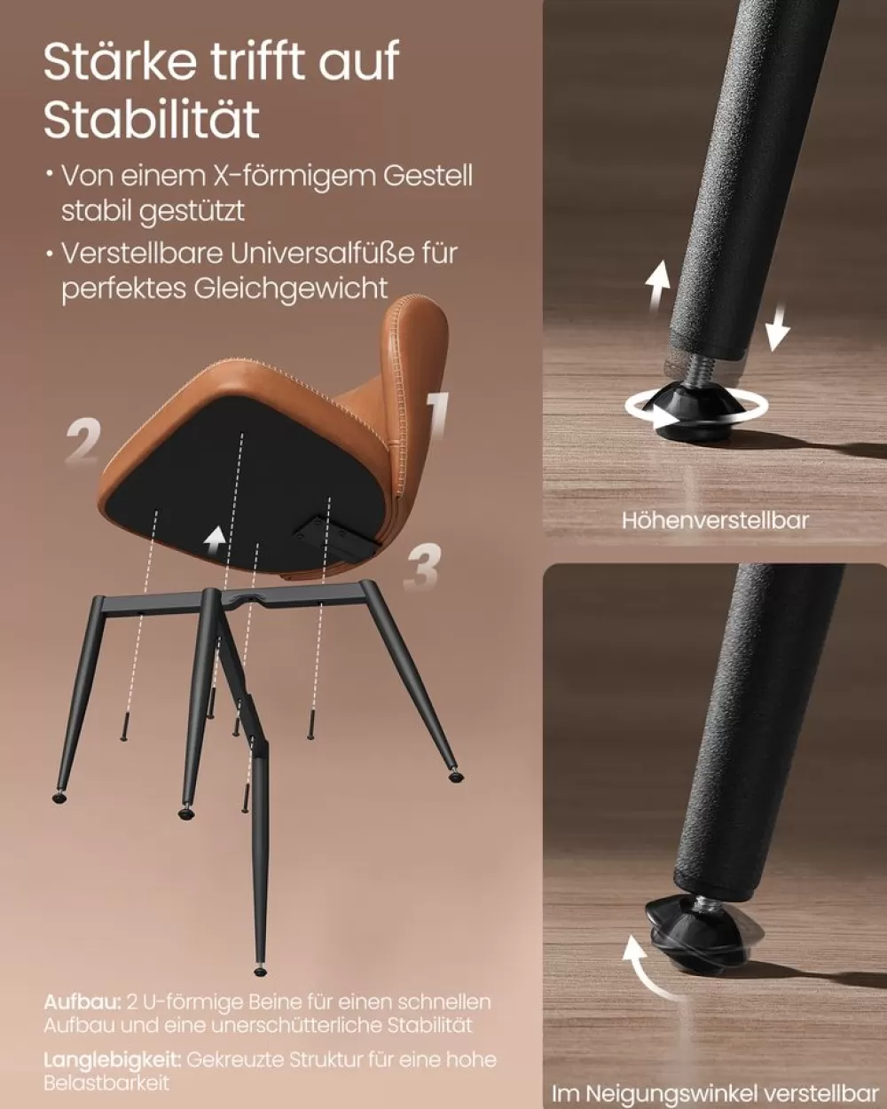 ekho_kollektion__esszimmersthle_er_set_tintenschwarz_15.webp Online SONGMICS EKHO Kollektion - Esszimmerstühle 2er Set tintenschwarz