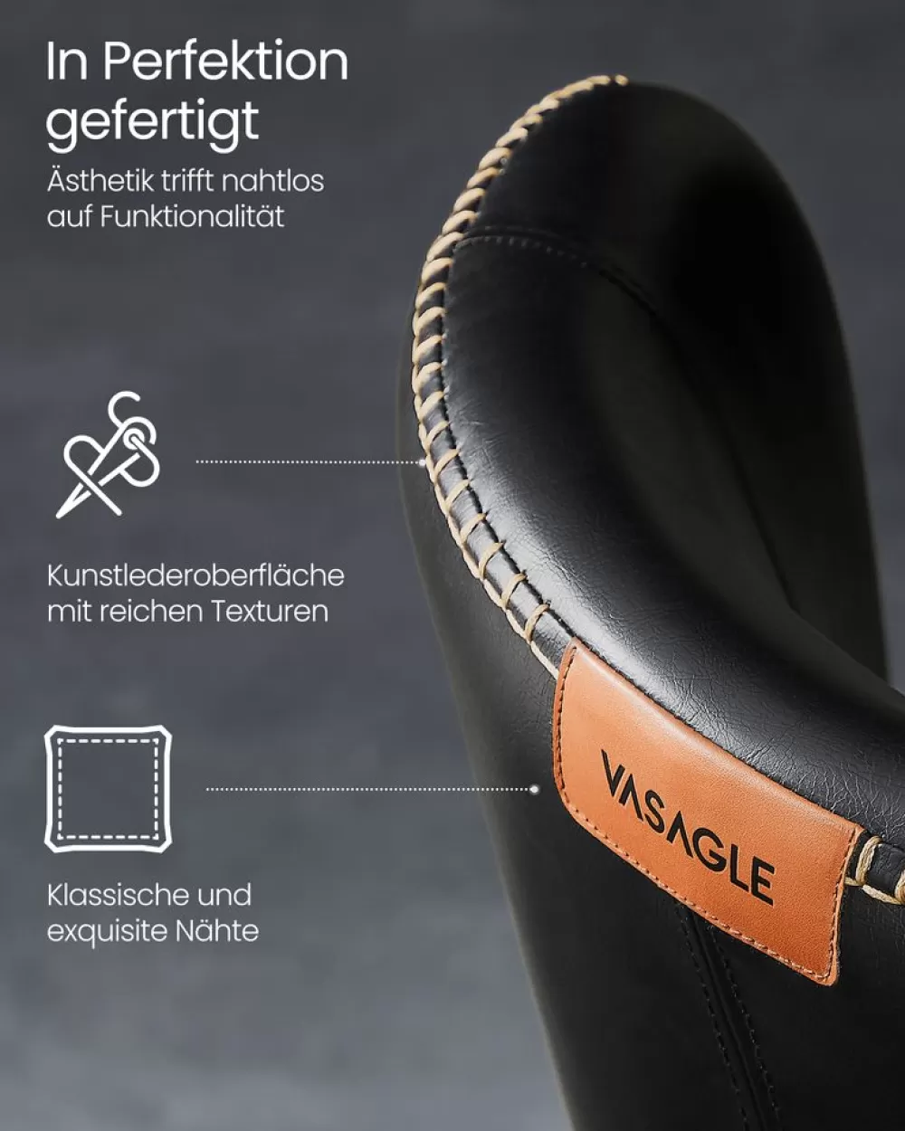 ekho_kollektion__esszimmersthle_er_set_tintenschwarz_3.webp Online SONGMICS EKHO Kollektion - Esszimmerstühle 2er Set tintenschwarz