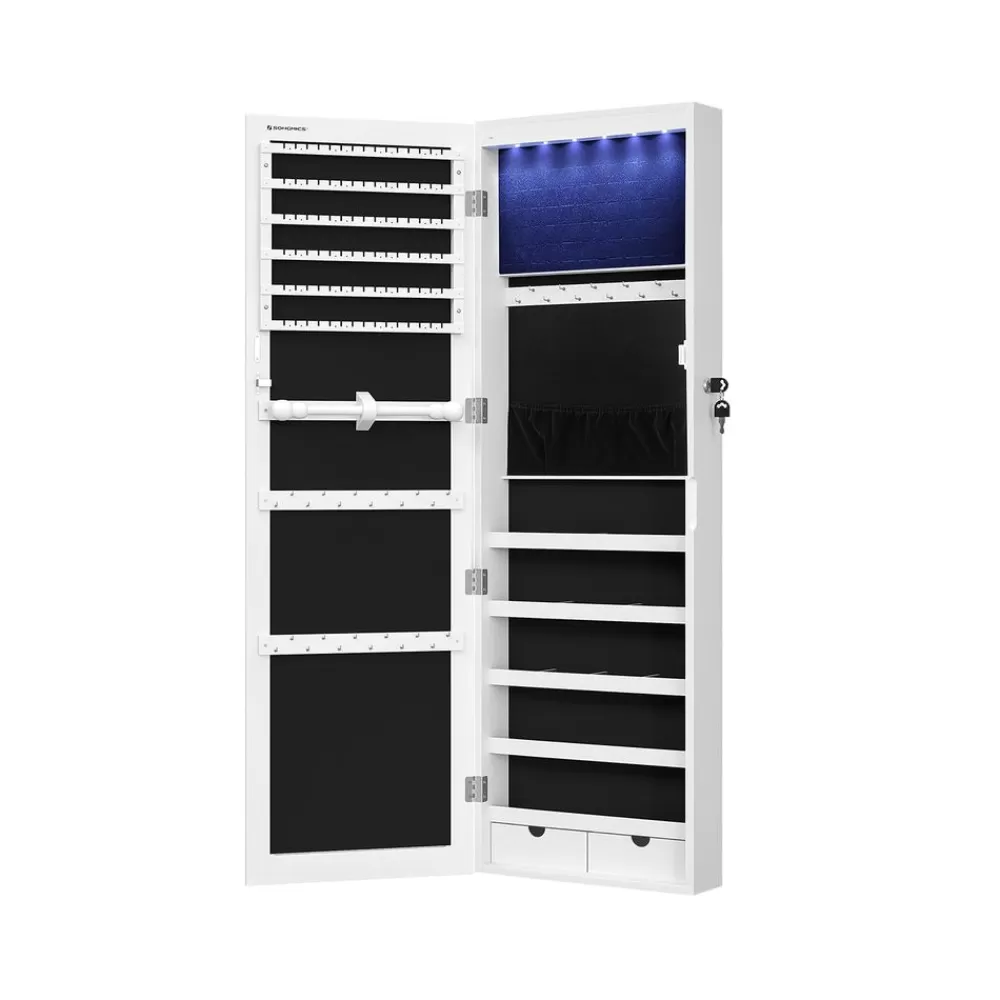 Best SONGMICS Eleganter Schmuckschrank hängend