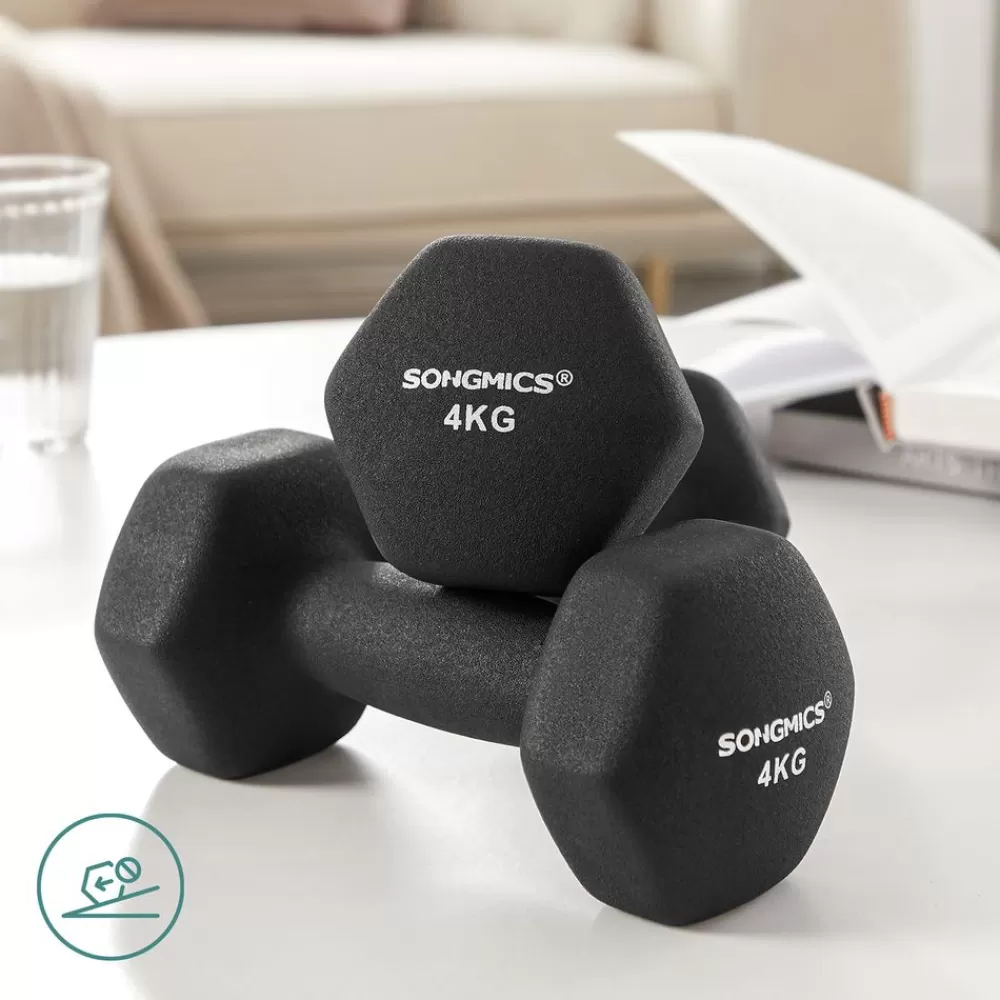 er_set_hanteln__x__kg_4.webp Cheap SONGMICS 2er Set Hanteln 2 x 4 kg Schwarz