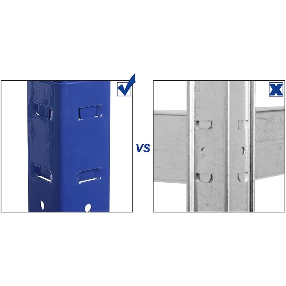 er_set_kellerregal__cm_hoch_3.webp Store SONGMICS 2er Set Kellerregal 160 cm hoch Blau