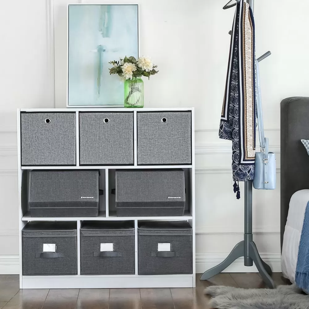 Outlet SONGMICS 2er Set Stoffboxen mit Deckel