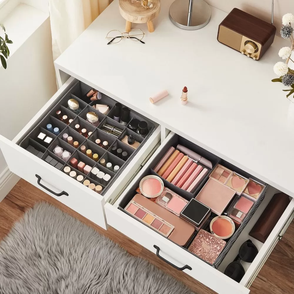 Clearance SONGMICS 2er Set Unterwäsche-Organizer