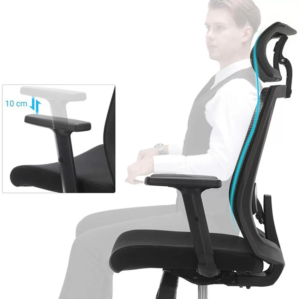 ergonomischer_computerstuhl_4.webp Flash Sale SONGMICS Ergonomischer Computerstuhl