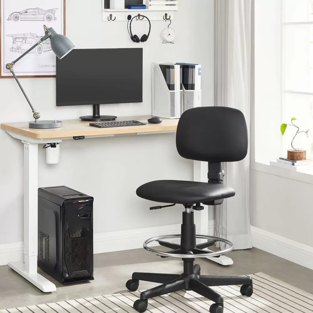 Store SONGMICS Ergonomischer Drehstuhl Schwarz