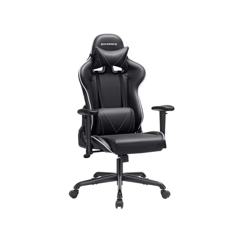 Sale SONGMICS Ergonomischer Gamingstuhl Schwarz