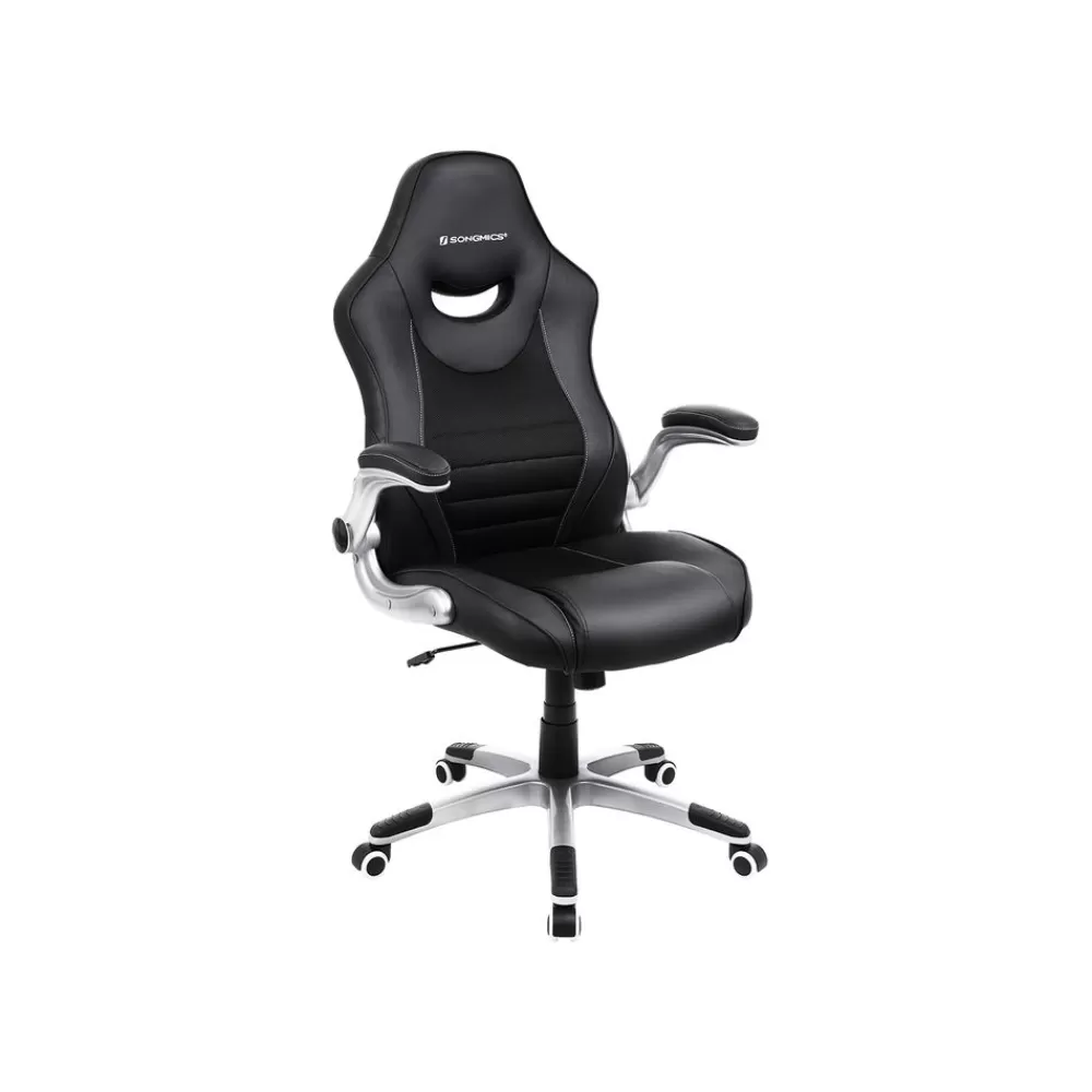 New SONGMICS Ergonomischer Bürostuhl Schwarz