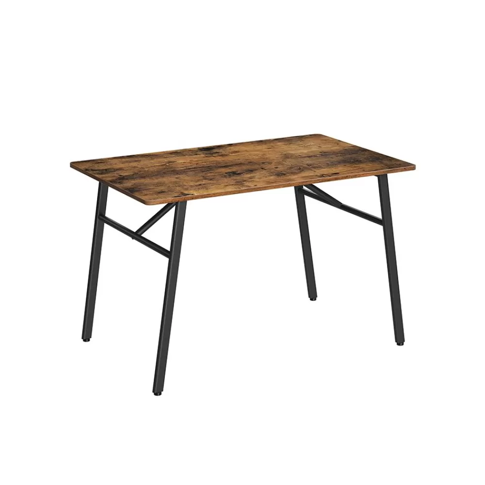 Cheap SONGMICS Esstisch vintagebraun-schwarz