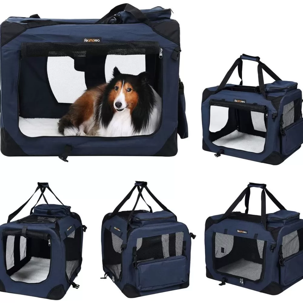 Discount SONGMICS Faltbare Hundetasche aus Oxford-Gewebe