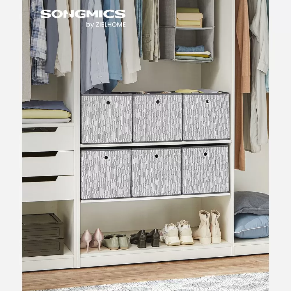 Fashion SONGMICS Faltboxen 6er Set
