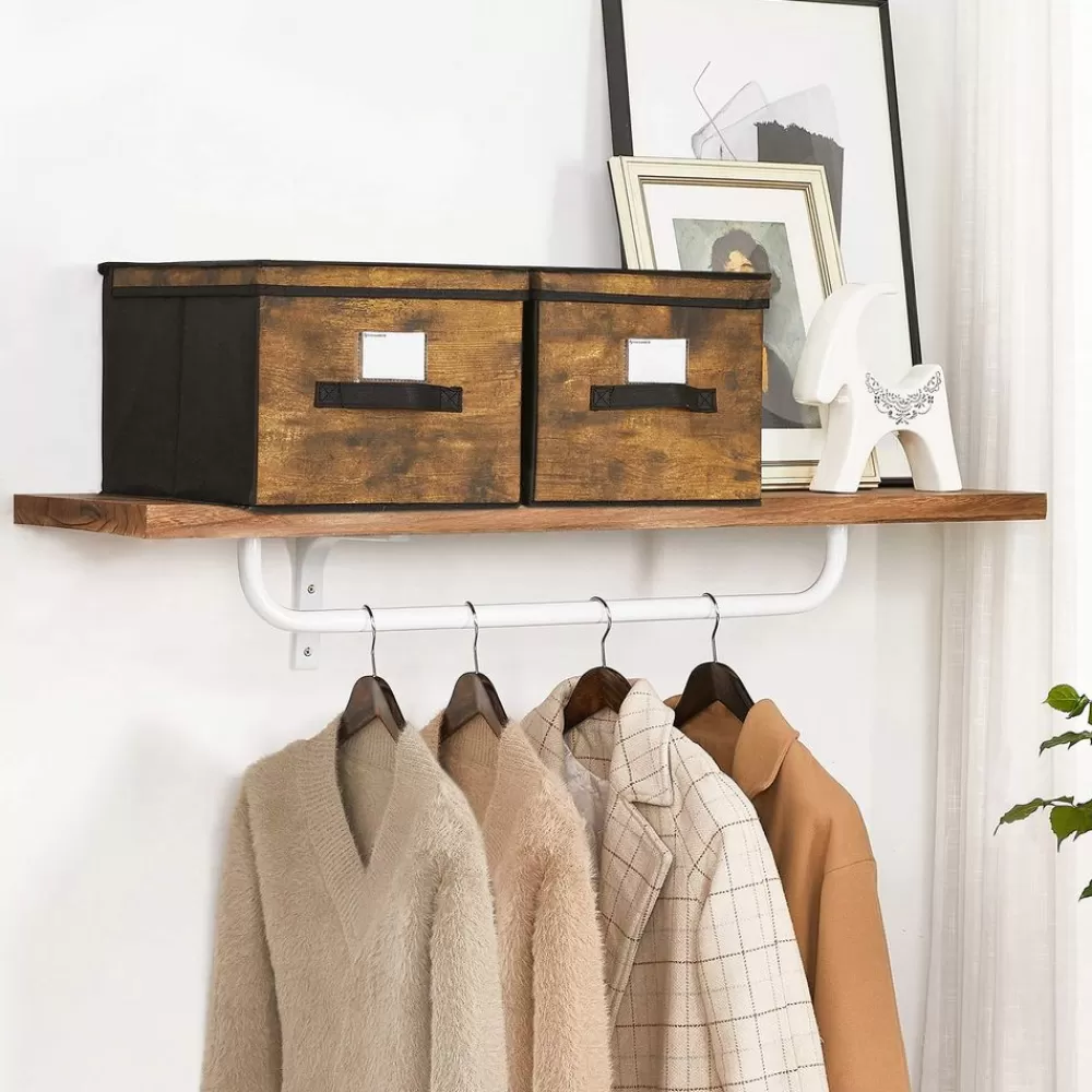 Store SONGMICS Faltboxen vintagebraun-schwarz