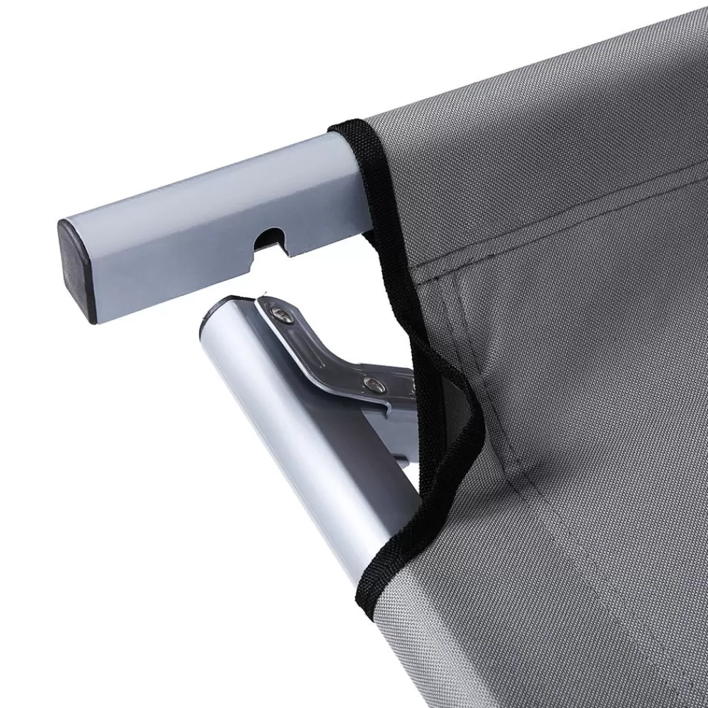 feldbett__x__x__cm_schwarz_10.webp Discount SONGMICS Feldbett 190 x 64 x 42 cm Schwarz