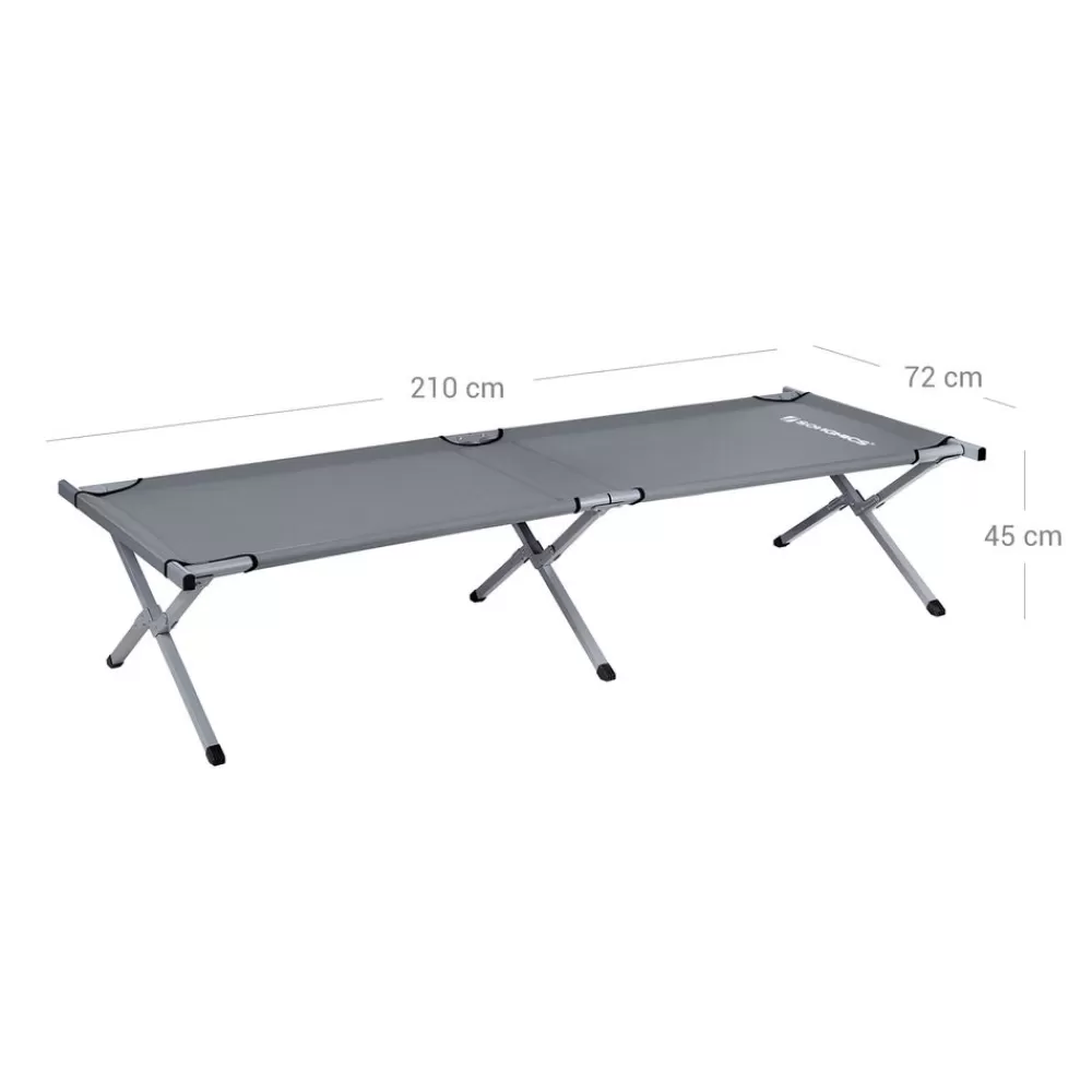 feldbett__x__x__cm_schwarz_11.webp Discount SONGMICS Feldbett 190 x 64 x 42 cm Schwarz