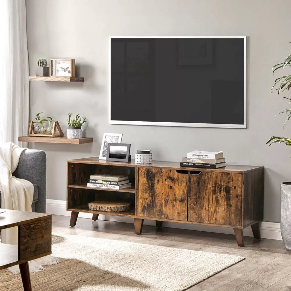New SONGMICS Fernsehtisch mit 2 Türen