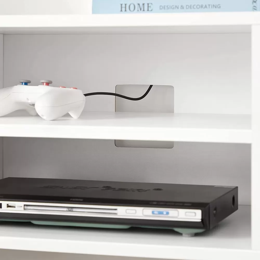 fernsehtisch_wohnzimmer_weinaturfarbe_4.webp Best SONGMICS Fernsehtisch Wohnzimmer Weiß-Naturfarbe