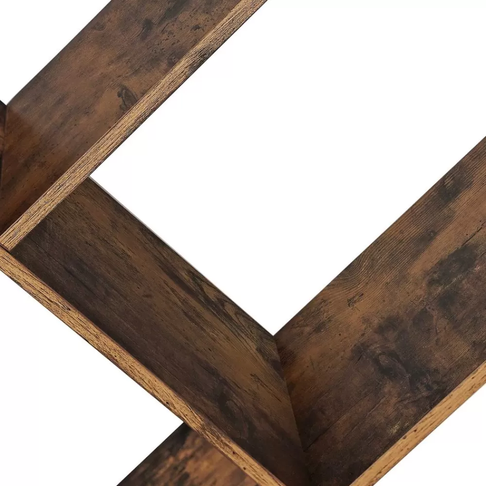 freistehendes_bcherregal_mit_metallrahmen_4.webp Outlet SONGMICS Freistehendes Bücherregal mit Metallrahmen