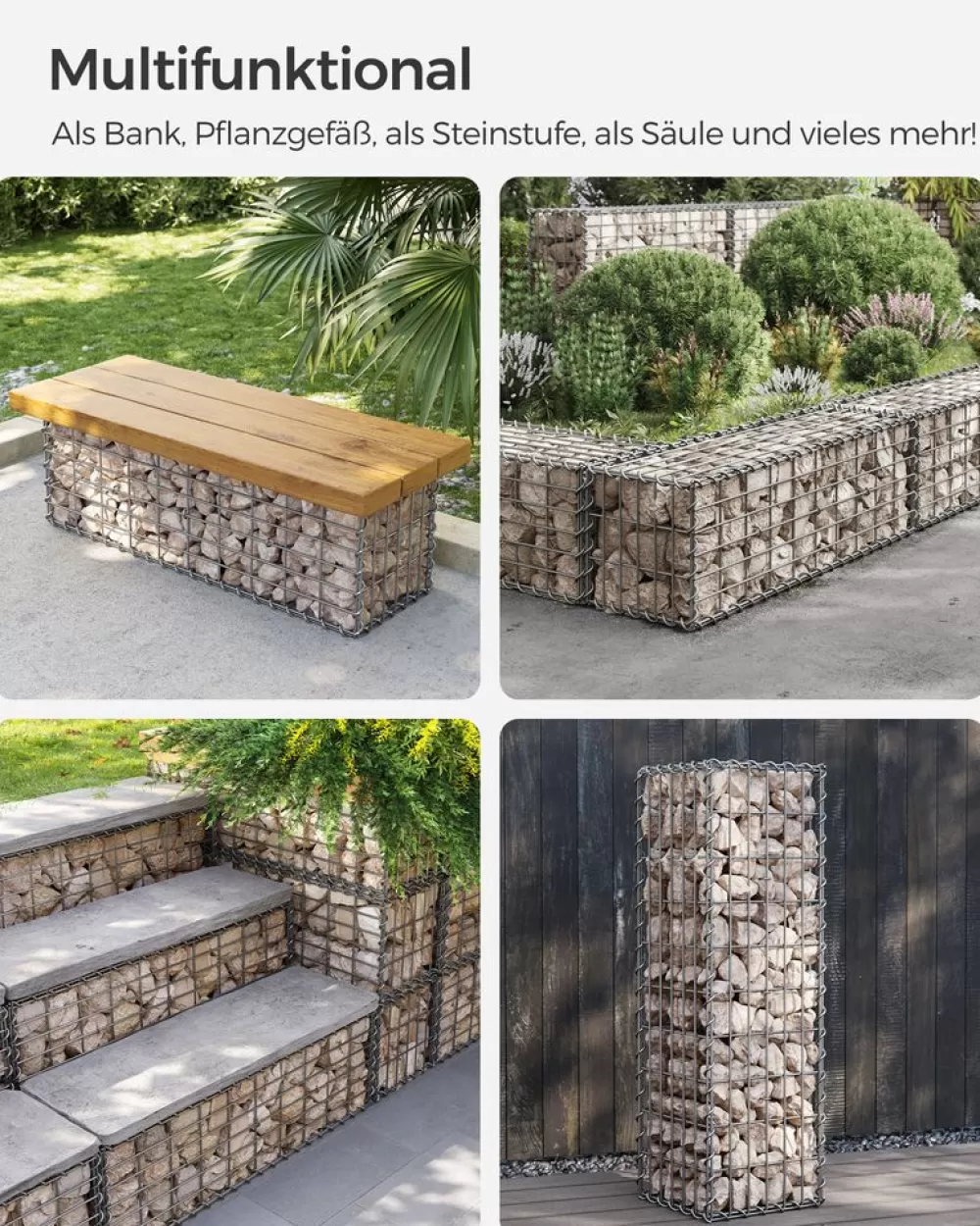 gabionenkrbe_mit__x__cm_maschenweite_fr_steine_er_set_6.webp Store SONGMICS Gabionenkörbe mit 5 x 10 cm Maschenweite für Steine 10er Set