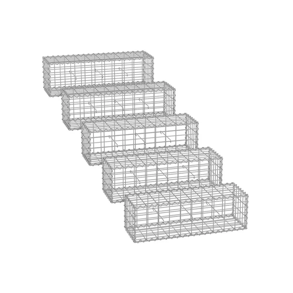 gabionenkrbe_mit__x__cm_maschenweite_fr_steine_er_set_7.webp Store SONGMICS Gabionenkörbe mit 5 x 10 cm Maschenweite für Steine 10er Set
