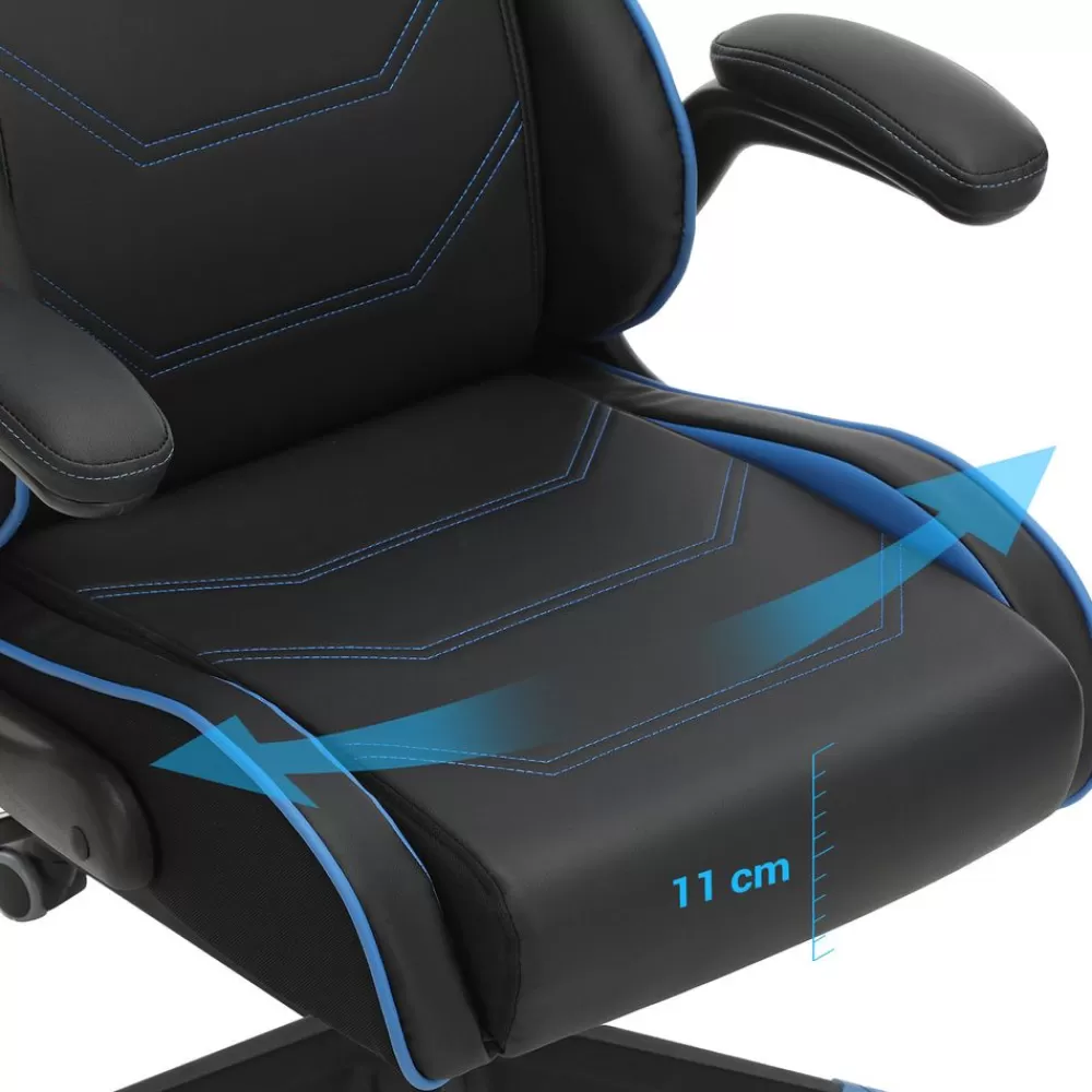 gamingstuhl_schwarzblau_3.webp Flash Sale SONGMICS Gamingstuhl schwarz-blau