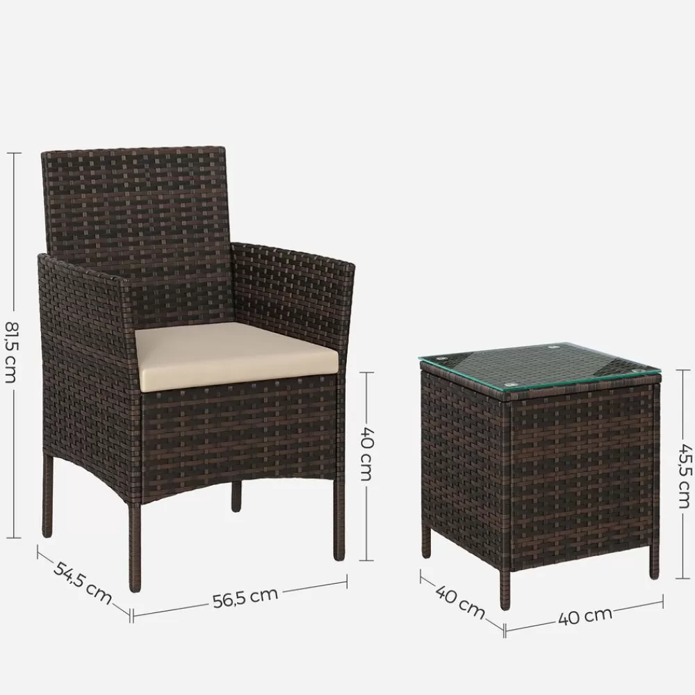 gartenmbelset_mit_tisch_und__sthlen_14.webp Flash Sale SONGMICS Gartenmöbel-Set mit Tisch und 2 Stühlen