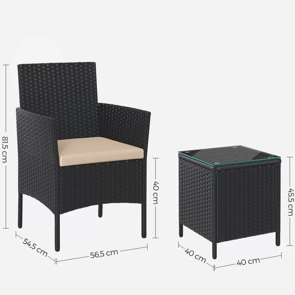 gartenmbelset_mit_tisch_und__sthlen_6.webp Flash Sale SONGMICS Gartenmöbel-Set mit Tisch und 2 Stühlen