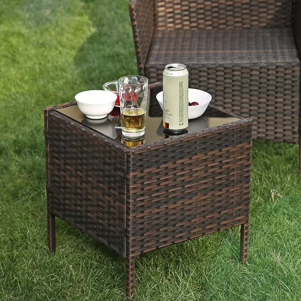 Fashion SONGMICS Gartenmöbel-Set 3-teilig