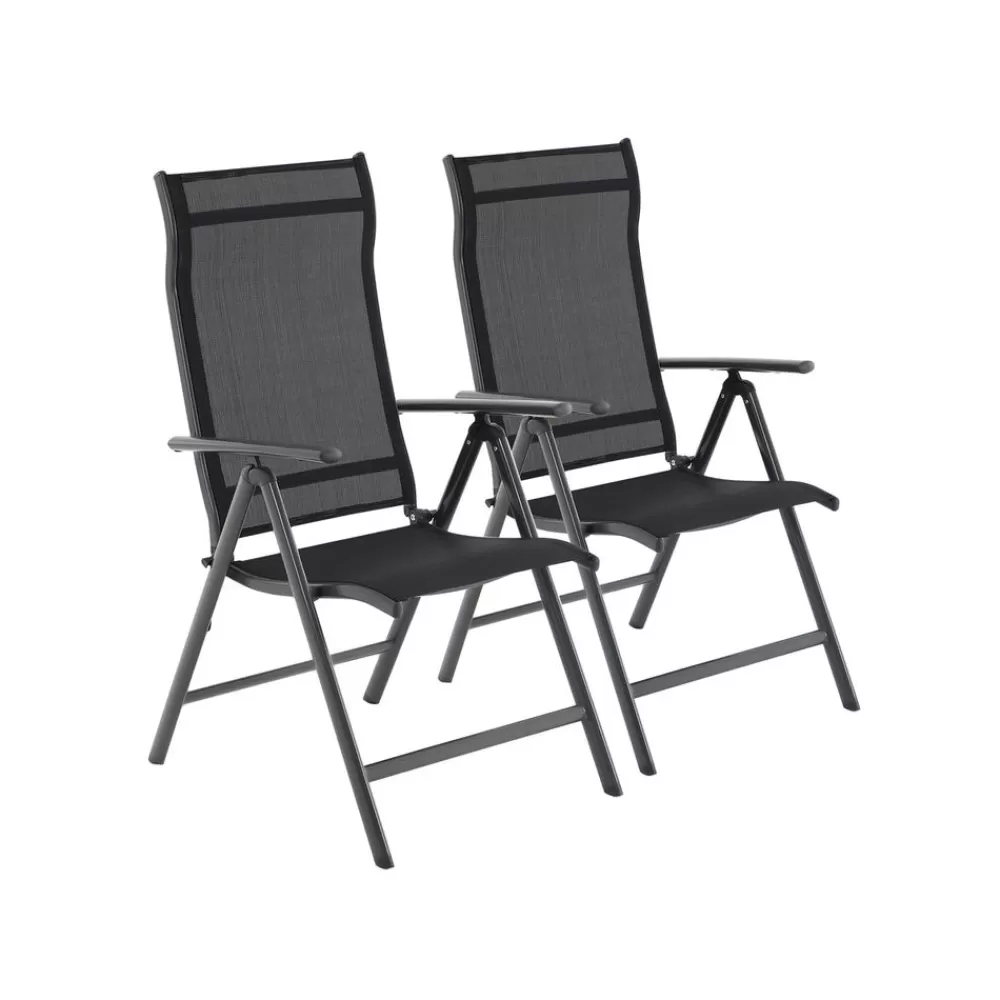 Cheap SONGMICS Gartenstühle 2er Set