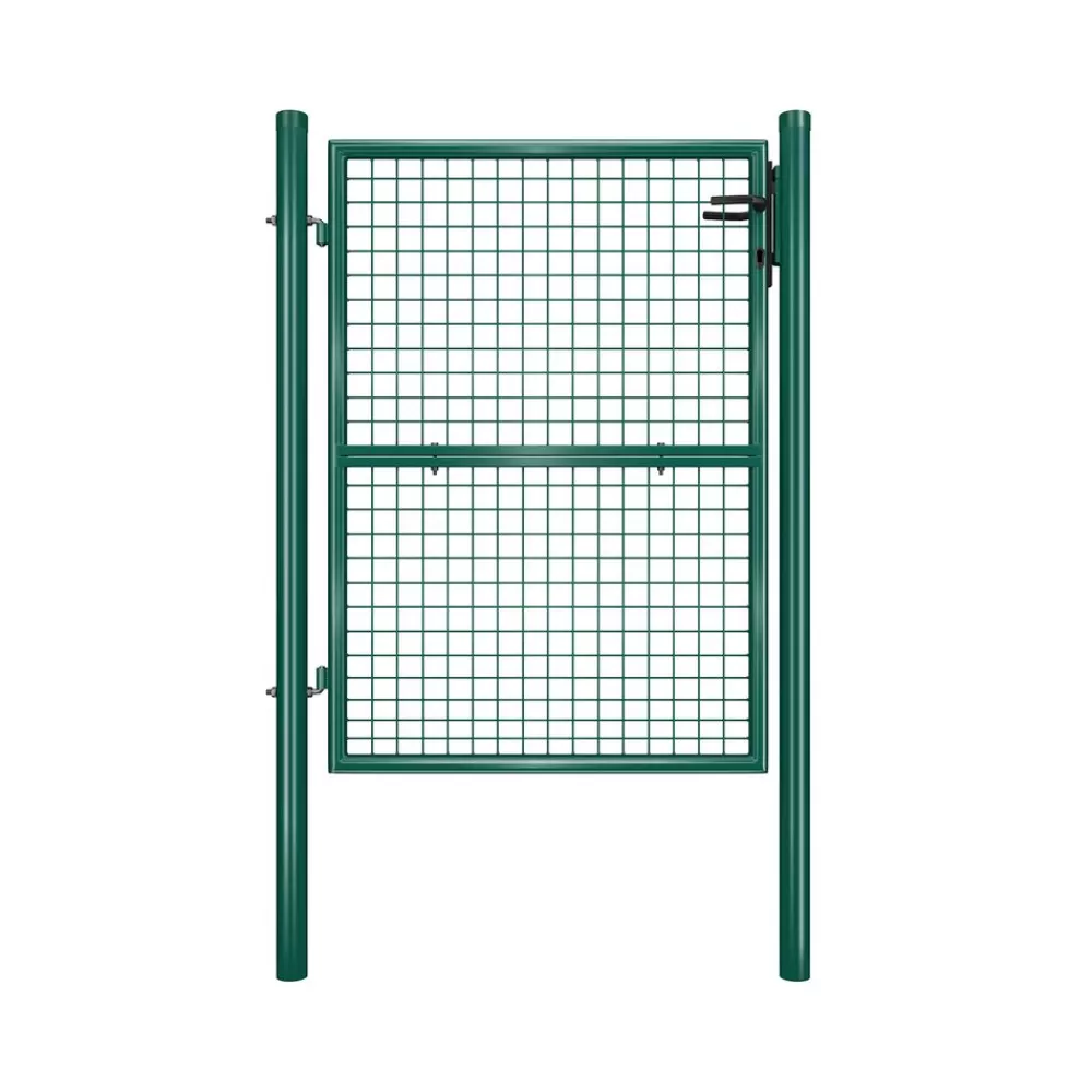 Clearance SONGMICS Gartentor aus verzinktem Stahl grün