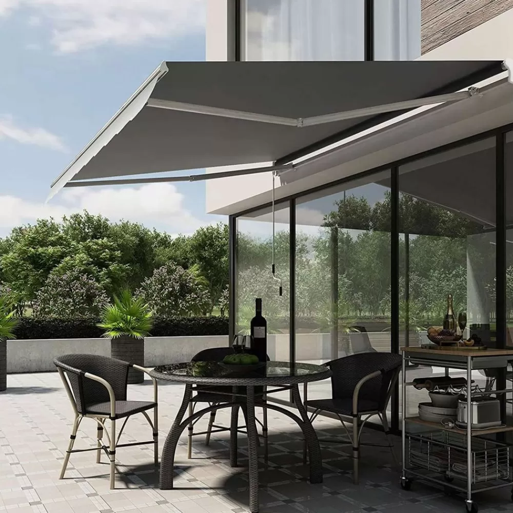 Cheap SONGMICS Gelenkarmmarkise 350 cm