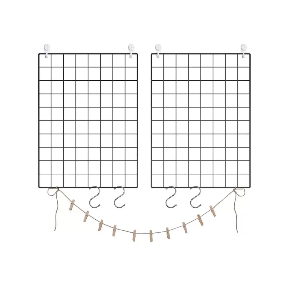 Best Sale SONGMICS Gitterfotowand 2er Set mit Zubehör