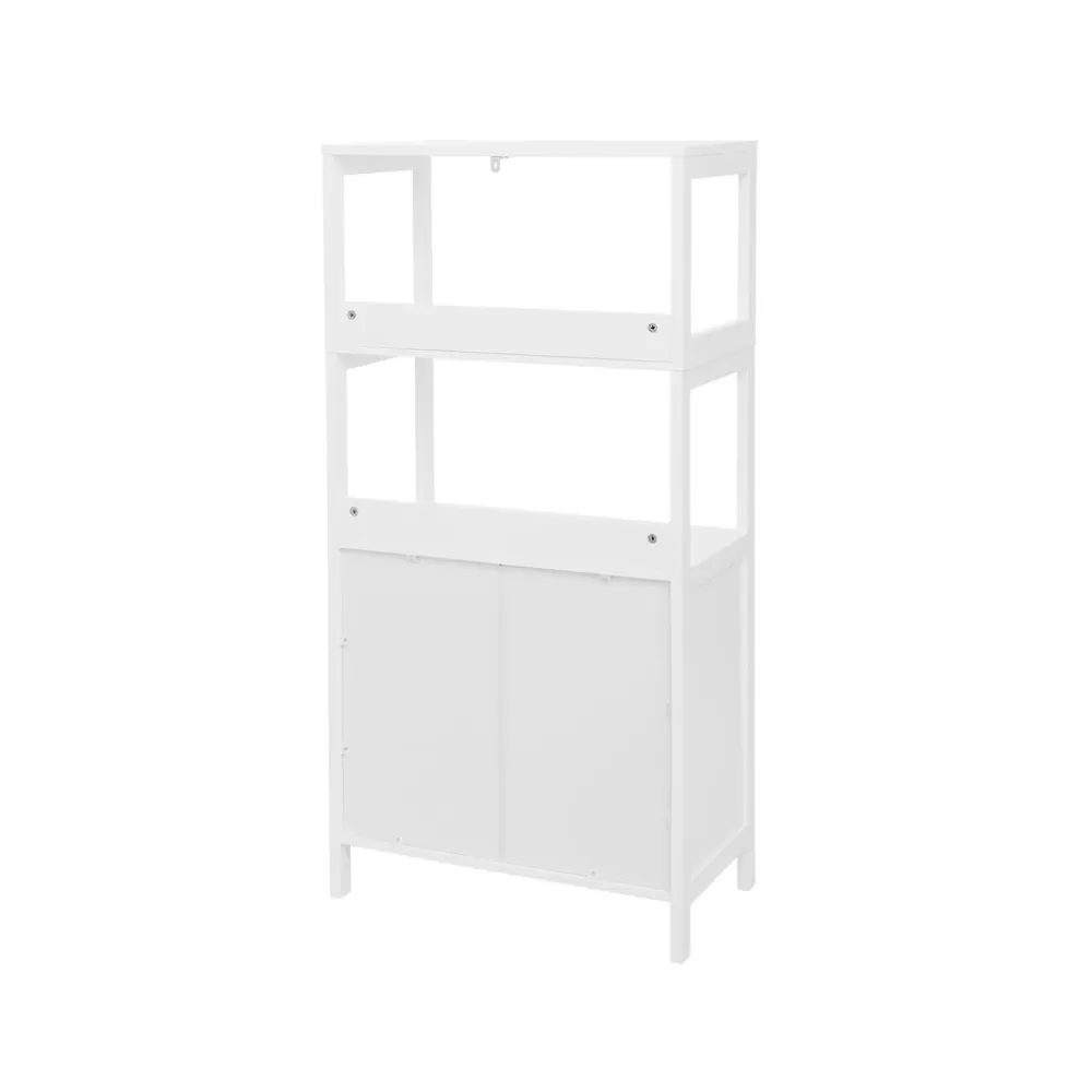 Best Sale SONGMICS Großer Badschrank Weiß Weiβ
